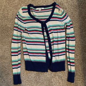 2/$10 Forever21 Striped Cardigan